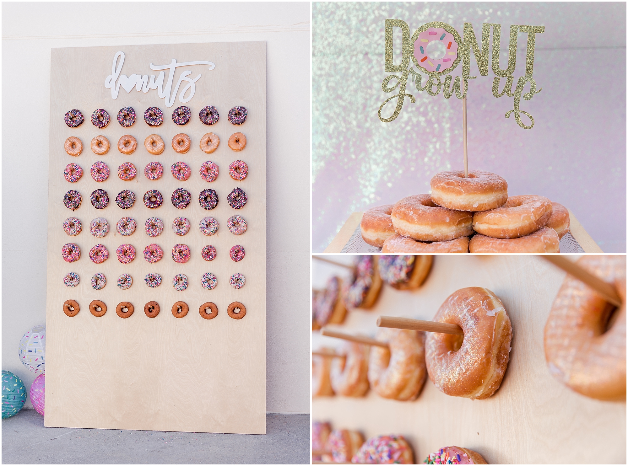 donut grow up donut wall 
