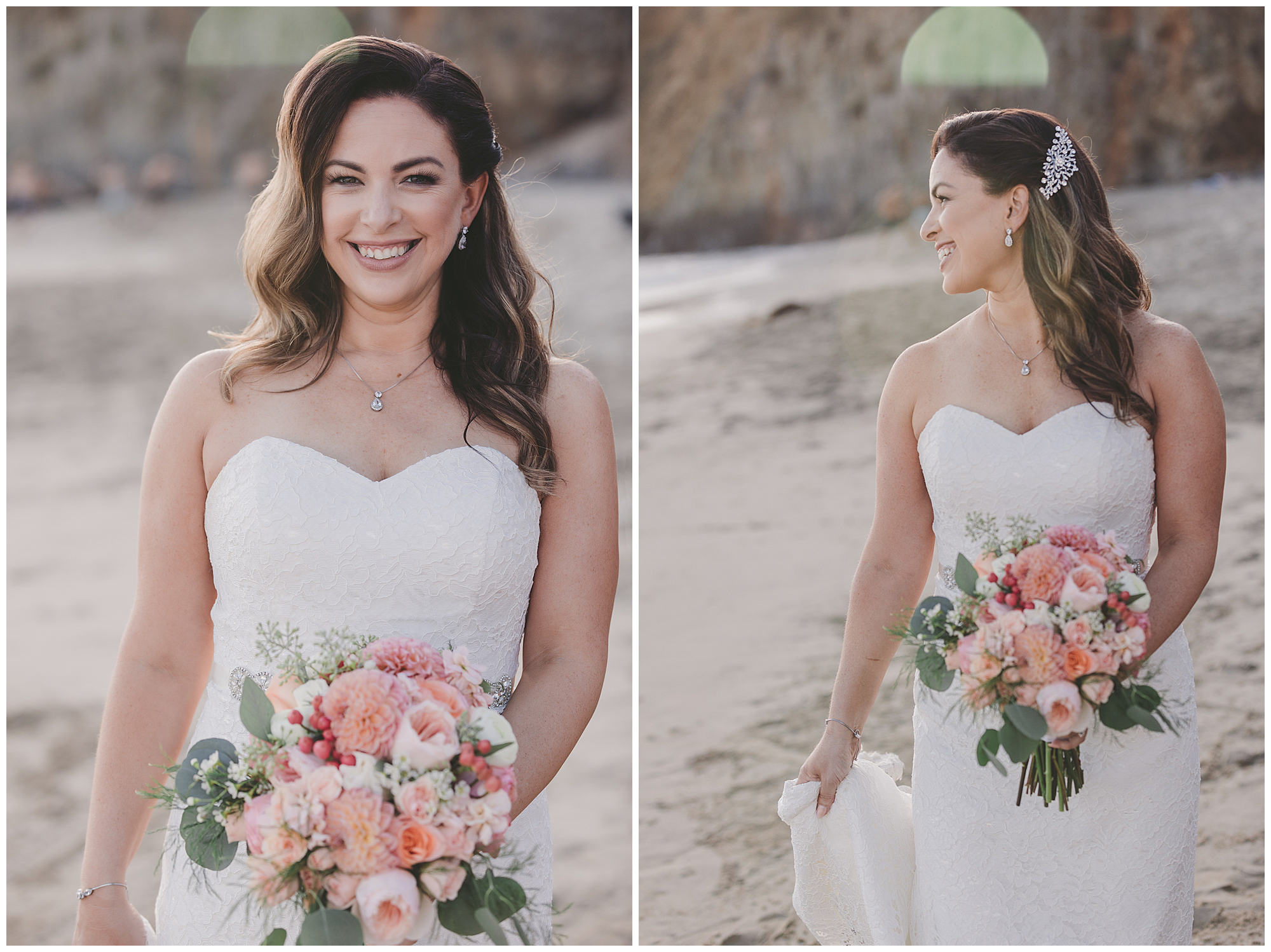 Laguna Beach bridal portraits